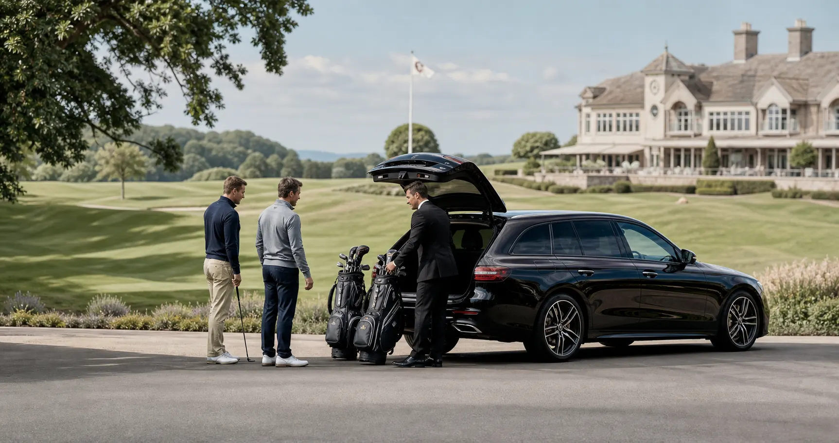 Chauffeur travel for Wimbledon, arranged around a fixed arrival window